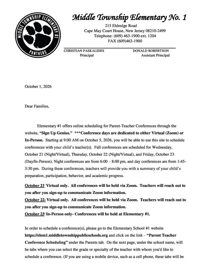 Middle Township Elementary School #1